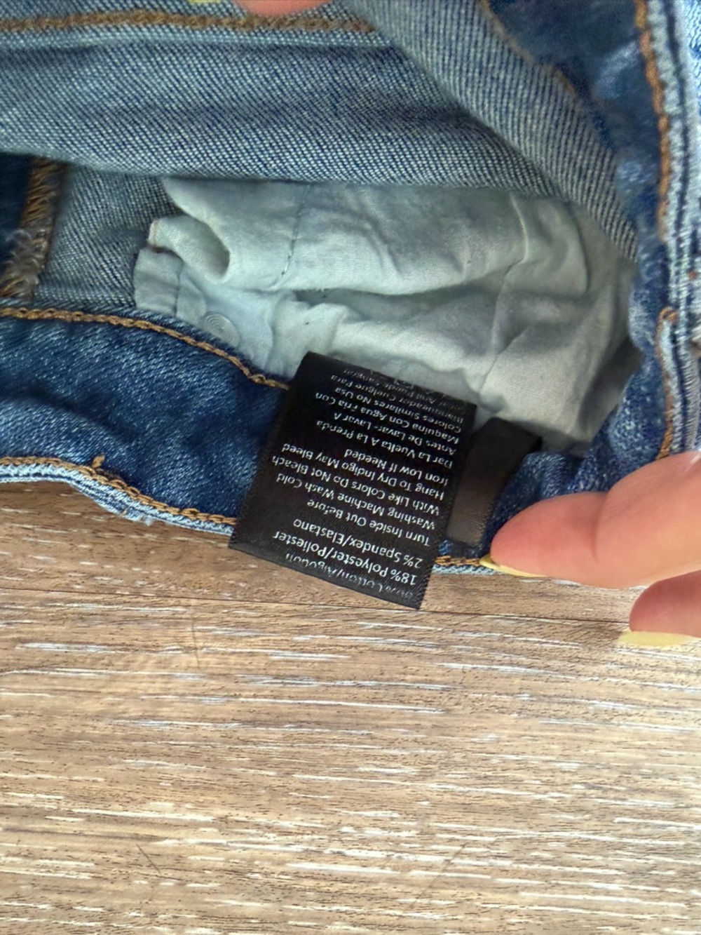 Risen Ember Light Wash High Rise Skinny Jeans distressed size 9/29 length 37” - Picture 9 of 12